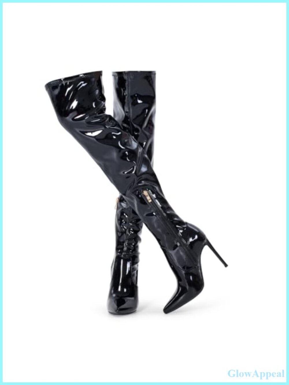 Women's Over the Knee Stiletto Boots Pointed Toe Thigh High Heel
